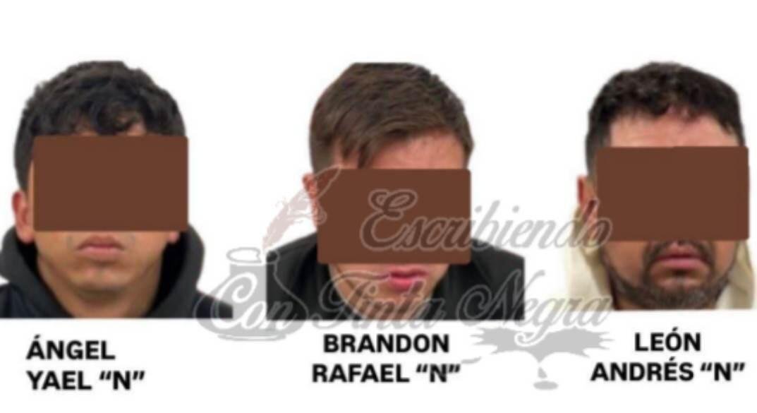 ASALTAN Y BALEAN A CUENTAHABIENTE; DETIENEN A TRES