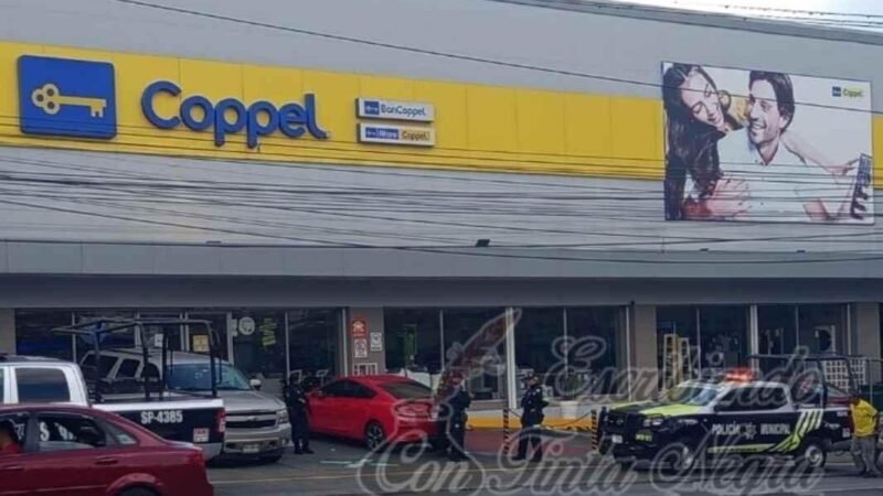 ASALTAN A MUJERES AL SALIR DE COPPEL