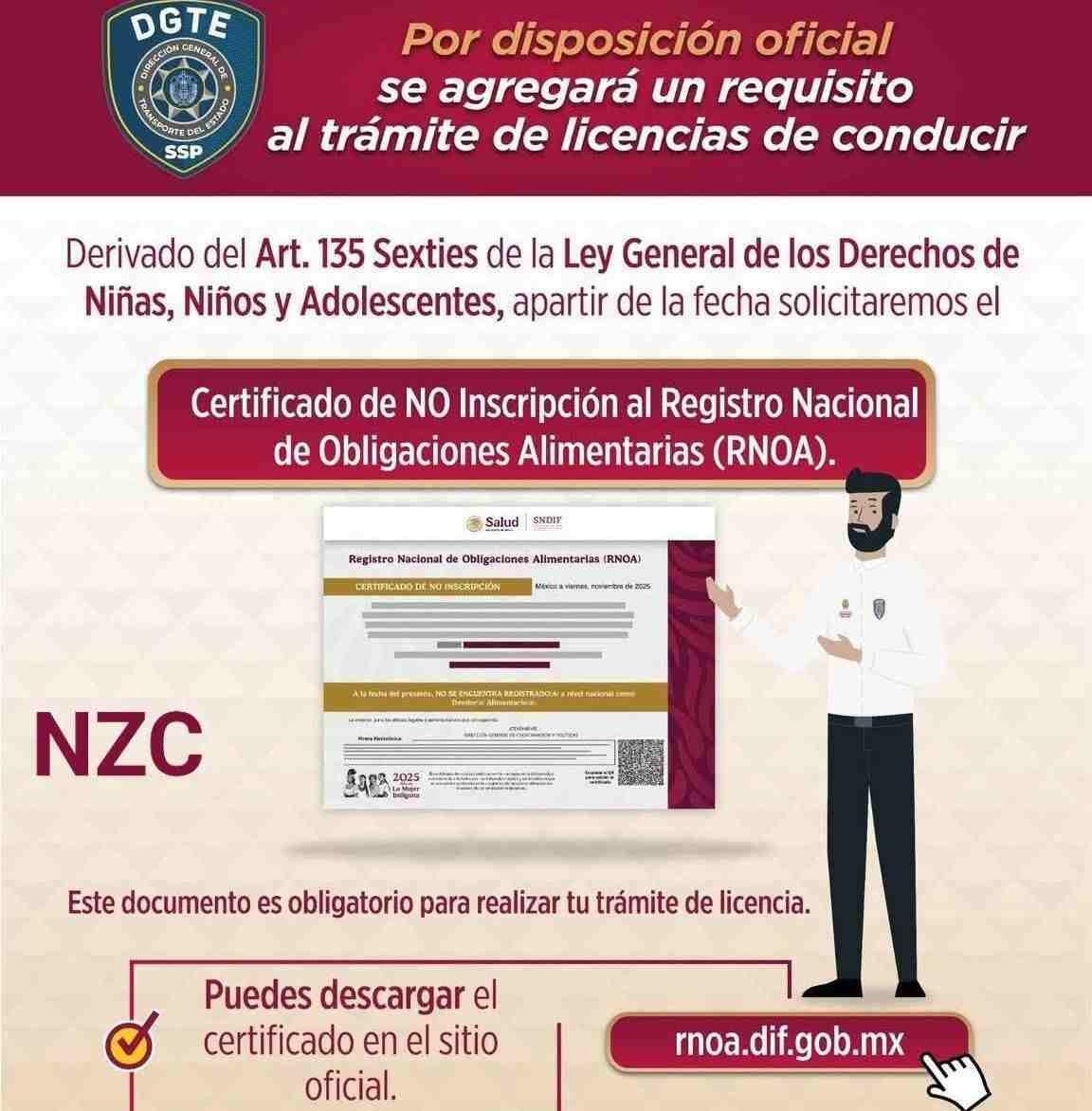 DEUDORES ALIMENTARIOS NO PODRÁN OBTENER LICENCIA EN VERACRUZ