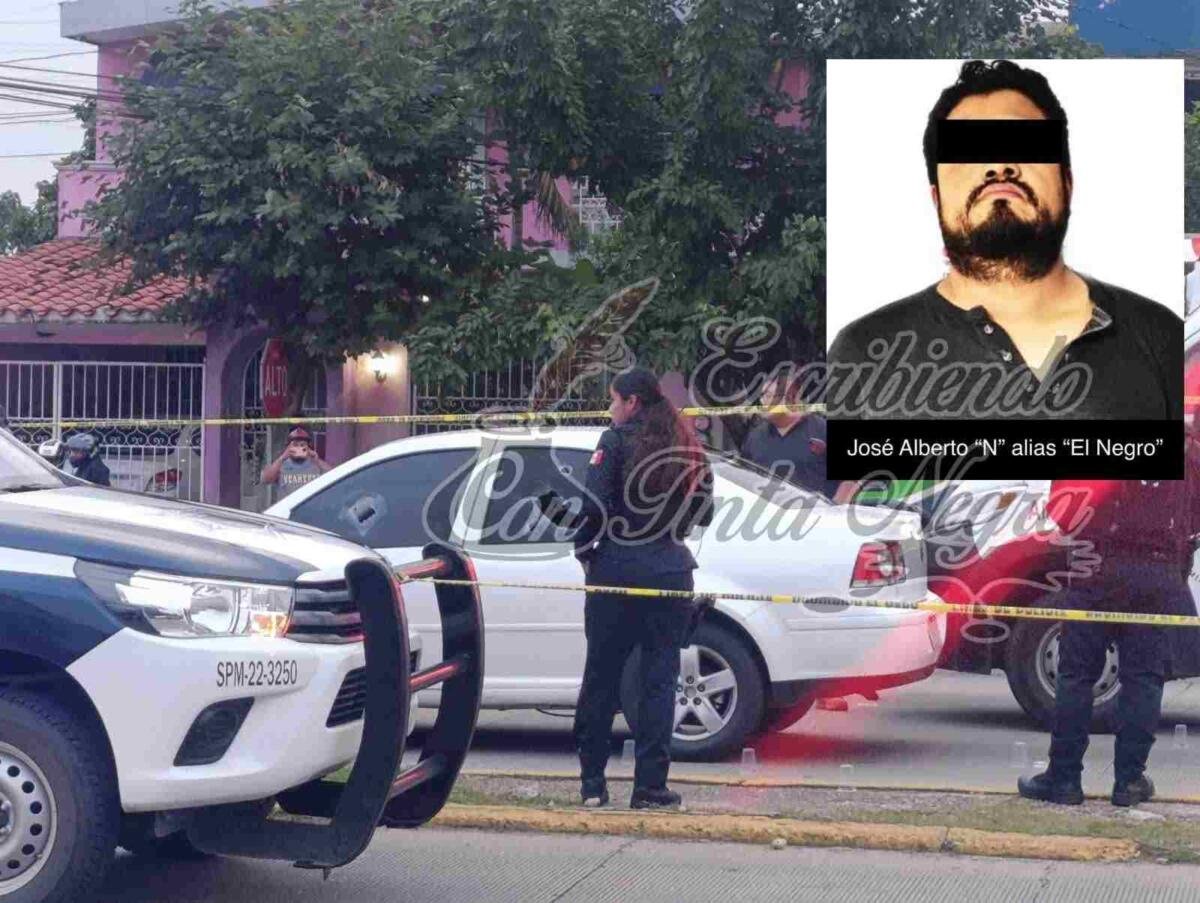 JEFE DEL CJNG, EL ACRIBILLADO EN JETTA