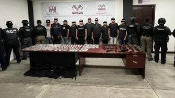 DETIENEN A DOCE INTEGRANTES DEL CARTEL JALISCO NUEVA GENERACIÓN