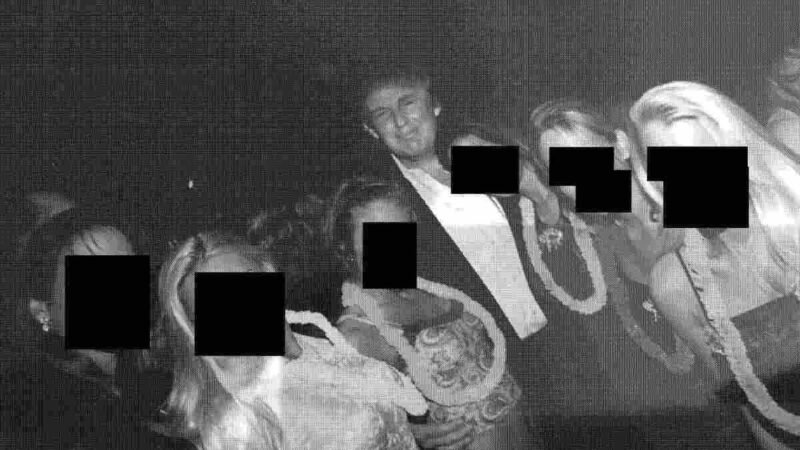 DEMÓCRATAS PUBLICAN FOTOS DE TRUMP RODEADO DE MUJERES EN LA MANSIÓN DE EPSTEIN