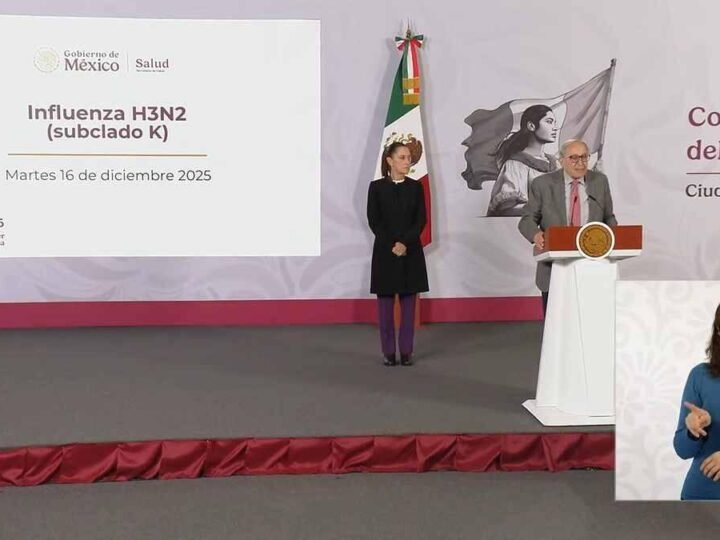 GOBIERNO FEDERAL LLAMA A VACUNARSE CONTRA INFLUENZA A H3N2