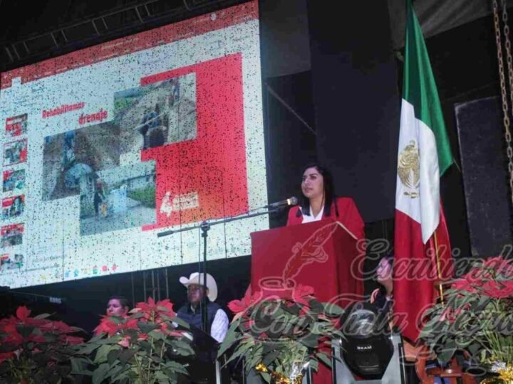RINDE GUADALUPE ROSAS CARRILLO CUARTO INFORME DE GOBIERNO