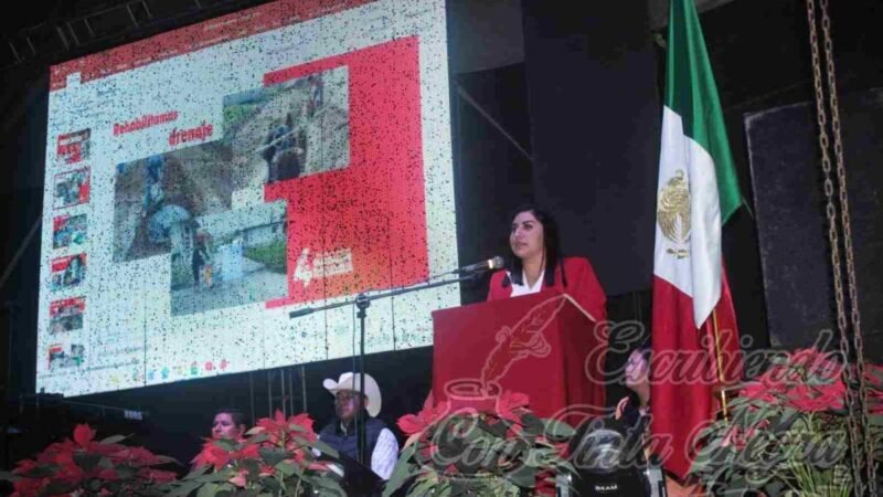 RINDE GUADALUPE ROSAS CARRILLO CUARTO INFORME DE GOBIERNO