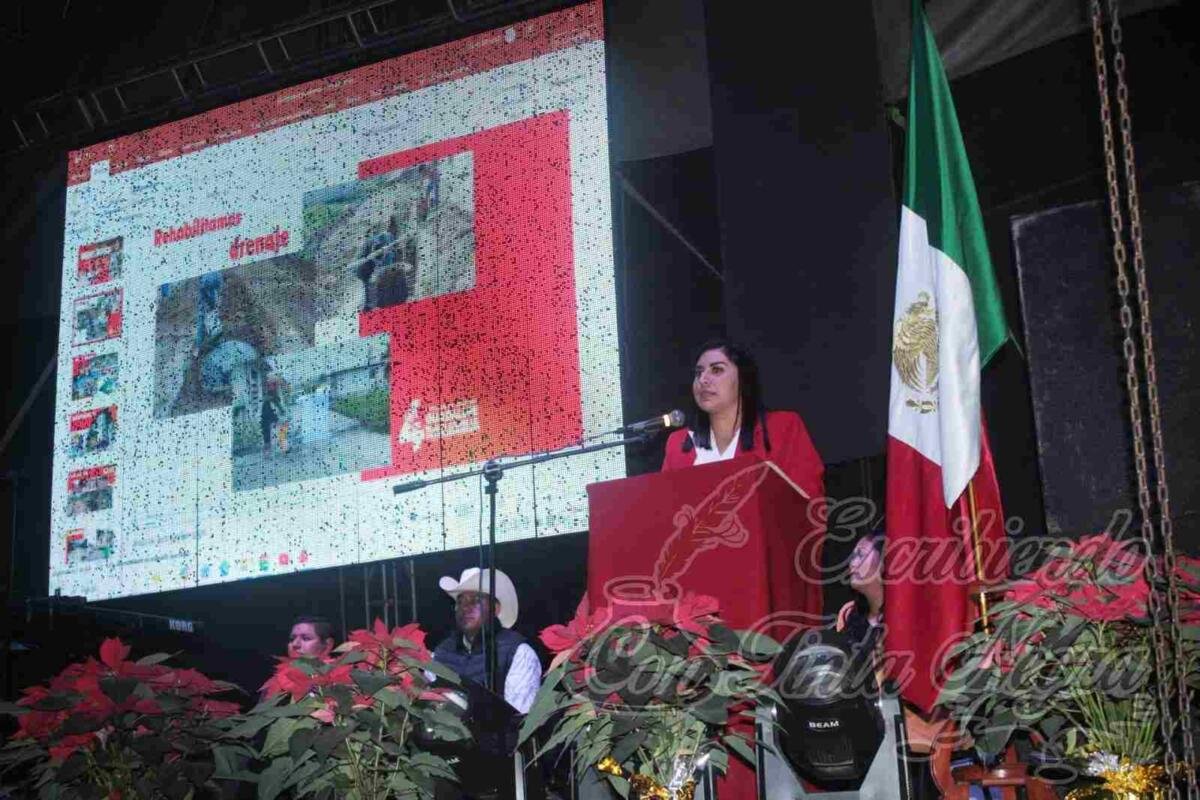 RINDE GUADALUPE ROSAS CARRILLO CUARTO INFORME DE GOBIERNO