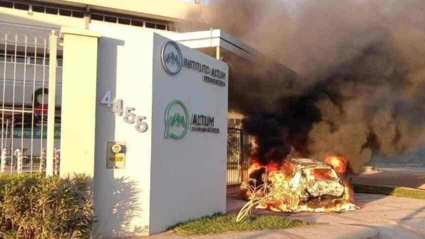 SUMAN 3 COLEGIOS PRIVADOS Y 2 CASINOS “VANDALIZADOS” CON INCENDIOS DELIBERADOS EN CULIACÁN