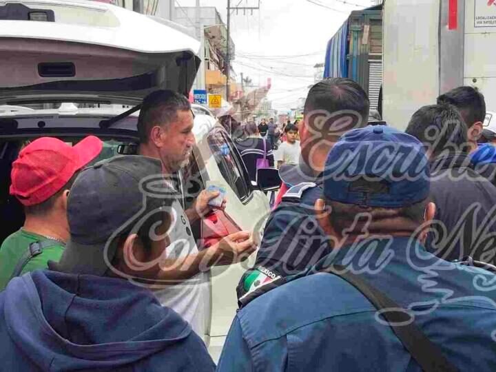 CHOCAN EN CENTRO DE HUATUSCO; UNA COMERCIANTE RESULTÓ HERIDA