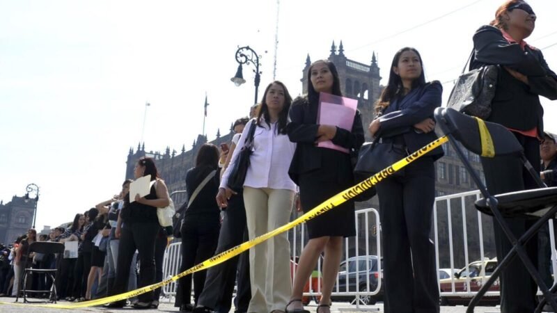 EN MÉXICO EL DESEMPLEO SUBE AL 2.7% EN NOVIEMBRE