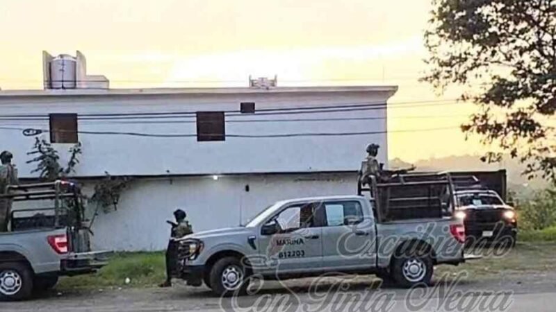 SE DESATA INFIERNO EN TIHUATLÁN; REVIENTAN CASA DE SEGURIDAD