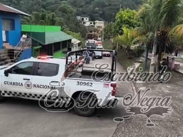 SORPRENDE OPERATIVO DE GUARDIA NACIONAL EN ATOYAC