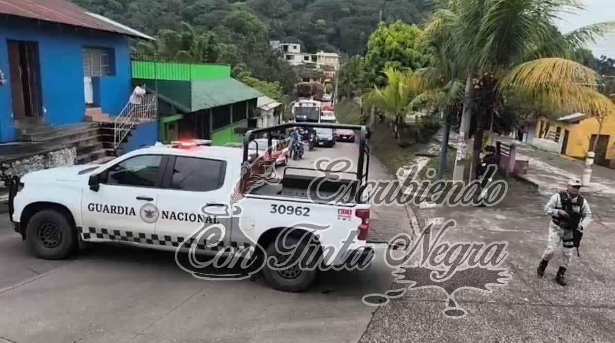 SORPRENDE OPERATIVO DE GUARDIA NACIONAL EN ATOYAC