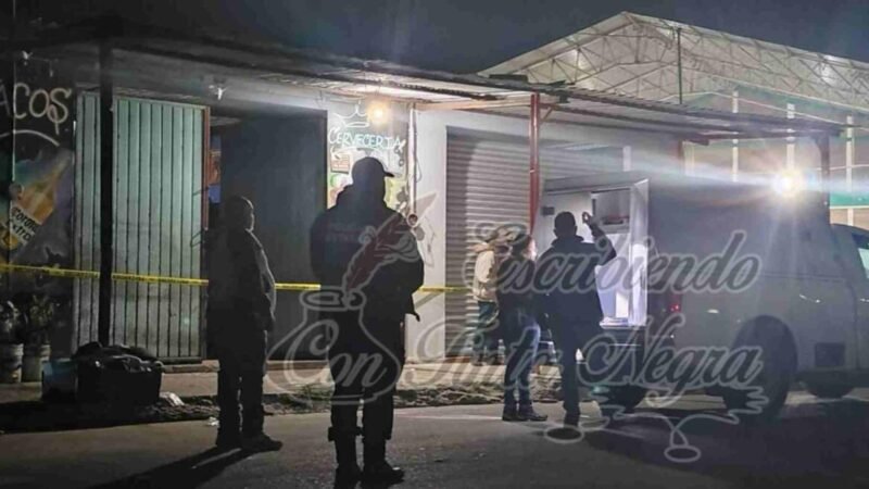 LOCALIZAN A MUJER SIN VIDA EN EL INTERIOR DE BAR