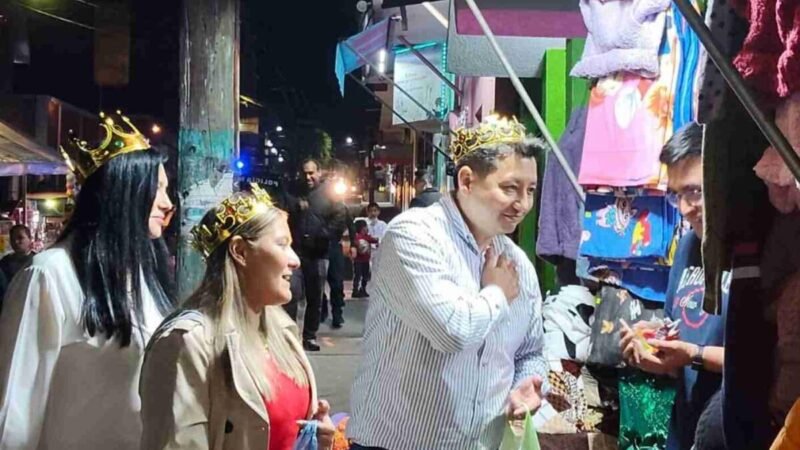 MELCHOR, GASPAR Y BALTASAR RECORREN TOTUTLA