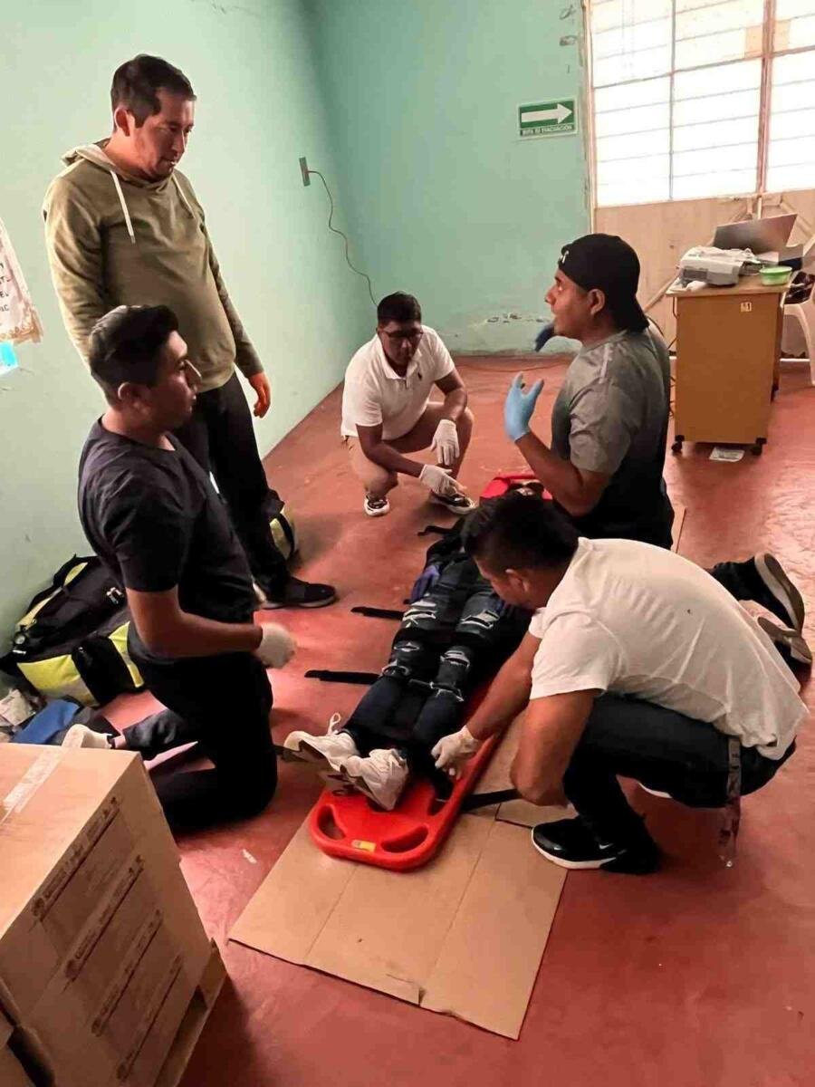 CAPACITAN A PERSONAL DE PROTECCIÓN CIVIL