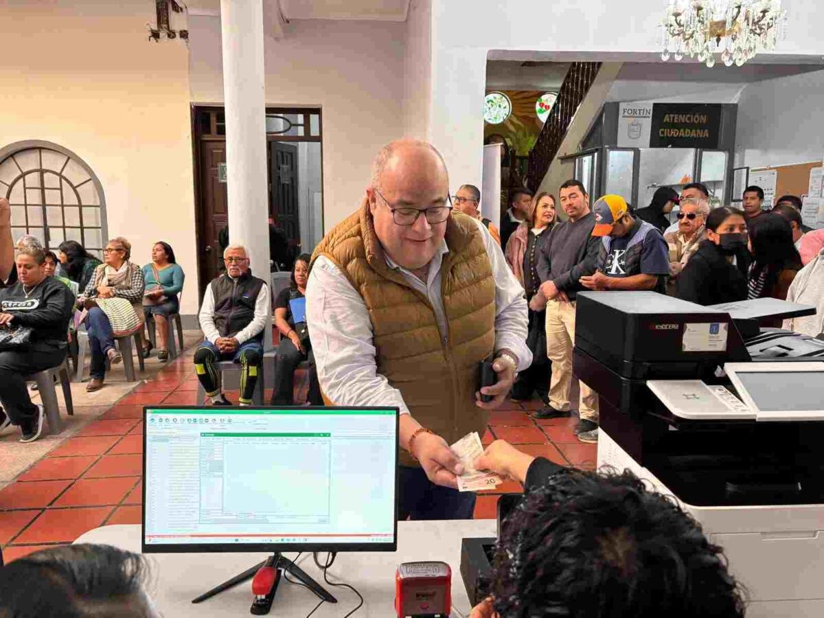 ARRANCA COBRO DE PREDIAL EN FORTÍN