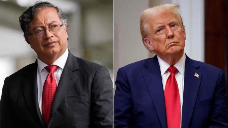 PETRO Y TRUMP DIALOGAN POR PRIMERA VEZ TRAS AMENAZAS DE EU A COLOMBIA