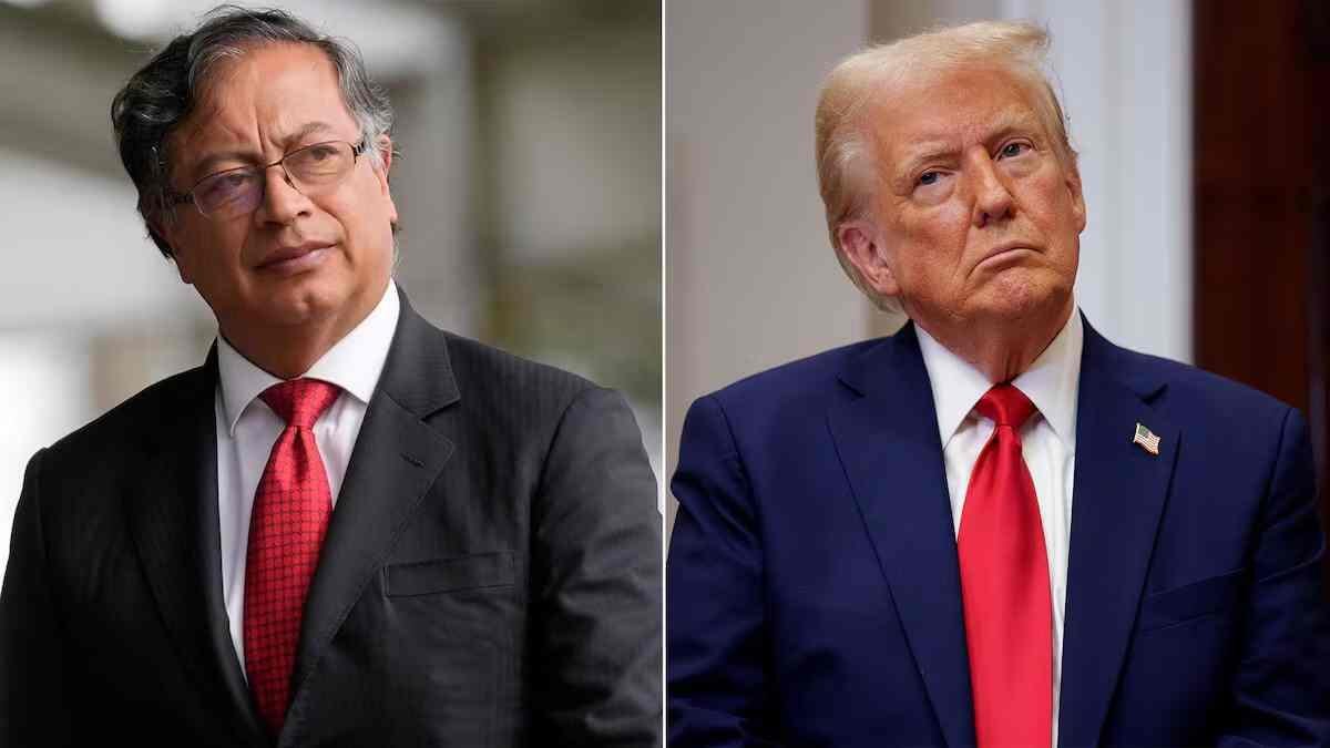 PETRO Y TRUMP DIALOGAN POR PRIMERA VEZ TRAS AMENAZAS DE EU A COLOMBIA