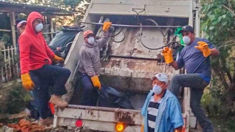 IXHUATLÁN DEL CAFÉ SE PONE AL CORRIENTE EN RECOLECCIÓN DE BASURA