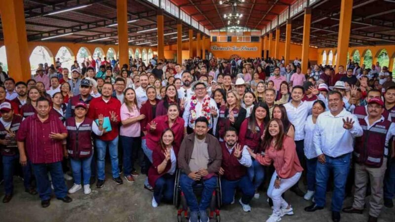 MORENA FORTALECE TRABAJO TERRITORIAL EN ZONA DE HUATUSCO