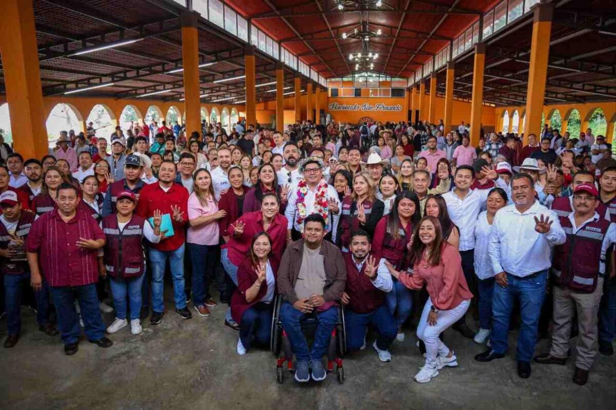 MORENA FORTALECE TRABAJO TERRITORIAL EN ZONA DE HUATUSCO