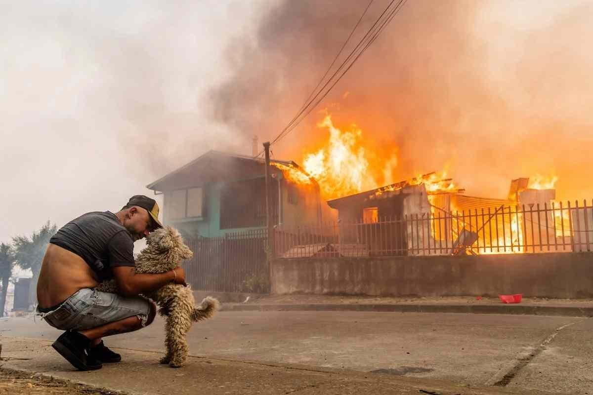 INCENDIOS FORESTALES EN CHILE DEJAN 18 MUERTOS
