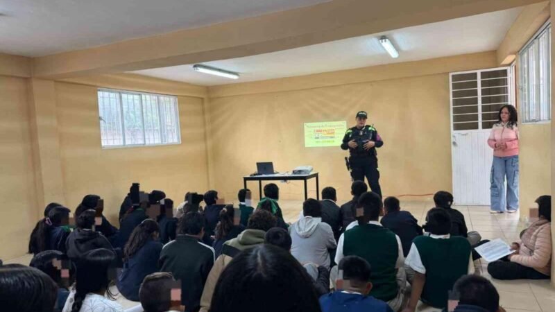 IMPLEMENTAN PROGRAMAS PERMANENTES DE PREVENCIÓN DEL DELITO EN CENTROS EDUCATIVOS