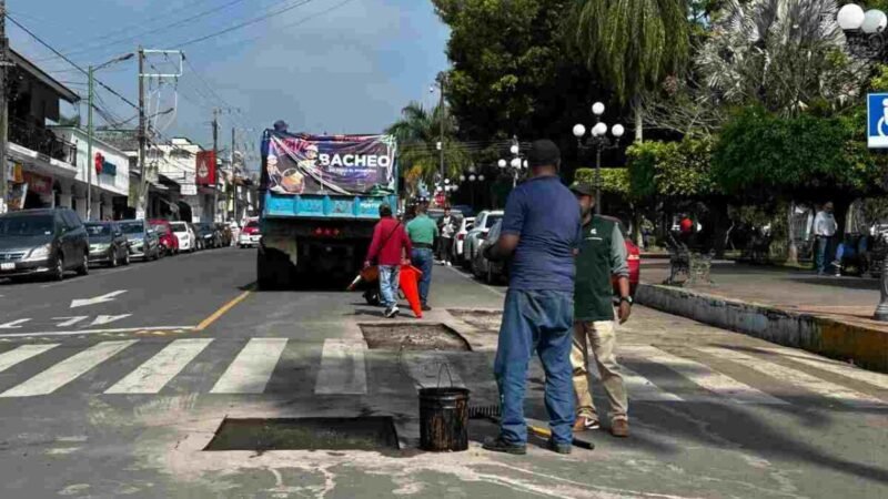 CONTINÚAN TRABAJOS DE BACHEO EN FORTÍN