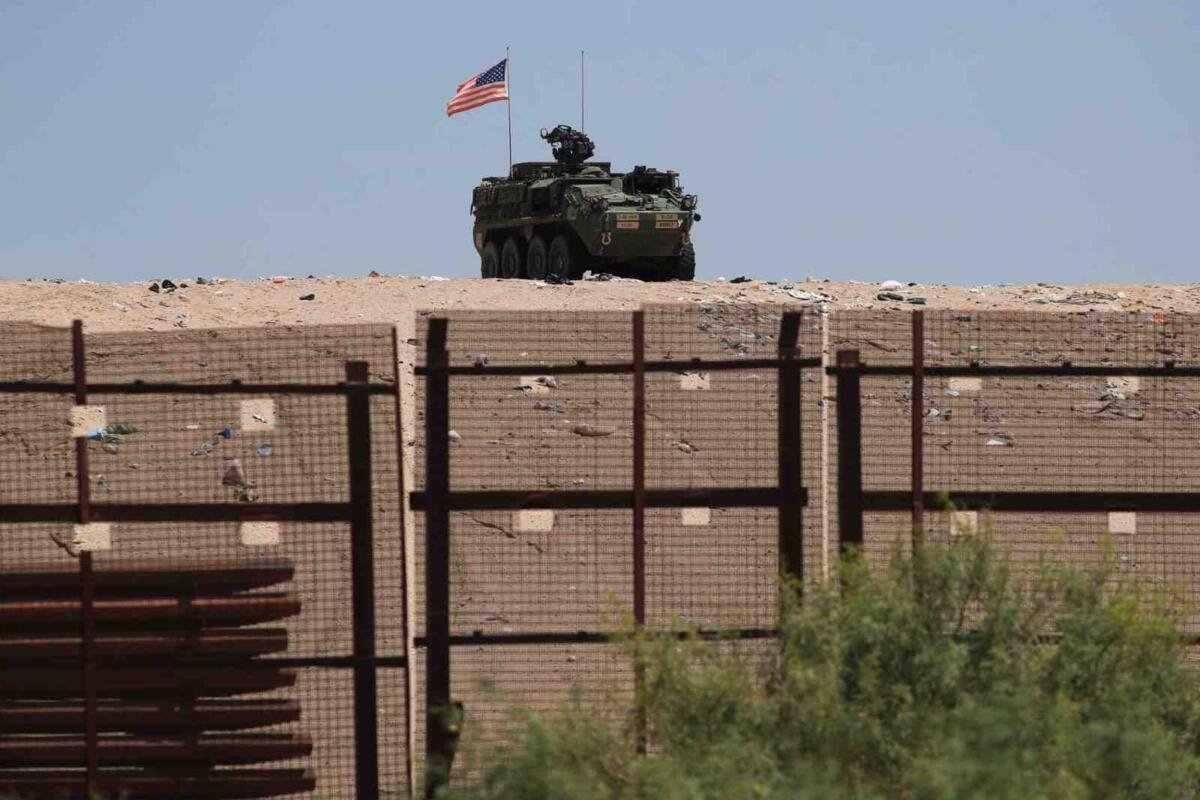 TRUMP CONSIDERA OBLIGAR A LA OTAN A PROTEGER FRONTERA CON MÉXICO