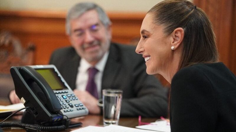 TRUMP ELOGIA A SHEINBAUM Y LA LLAMA “LÍDER MARAVILLOSA E INTELIGENTE”