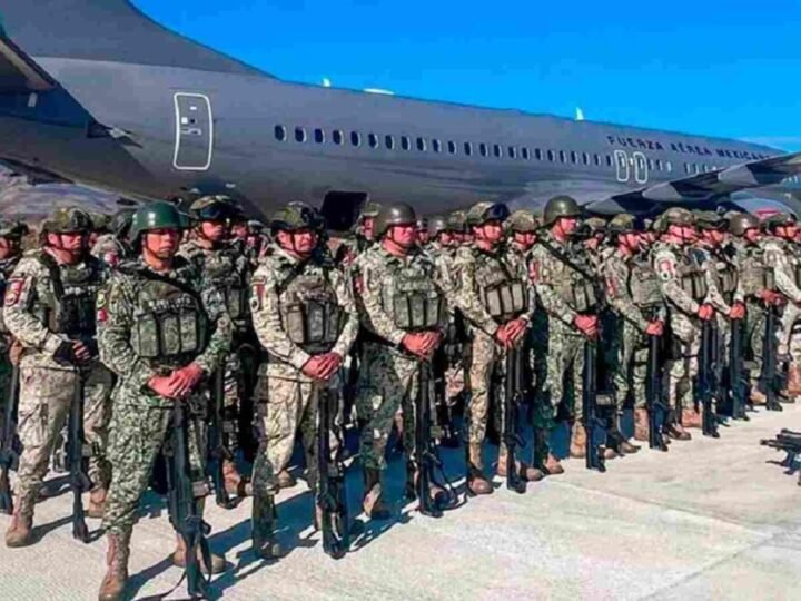 REFUERZAN SEGURIDAD EN MAZATLÁN Y CULIACÁN CON MIL 600 ELEMENTOS DEL EJÉRCITO