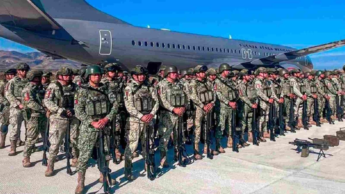 REFUERZAN SEGURIDAD EN MAZATLÁN Y CULIACÁN CON MIL 600 ELEMENTOS DEL EJÉRCITO