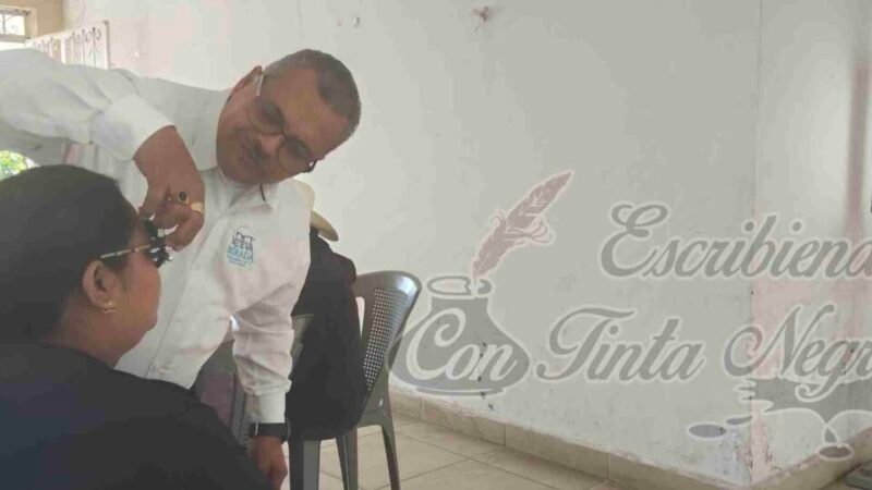 REALIZAN JORNADA DE SALUD VISUAL EN CHOCAMÁN