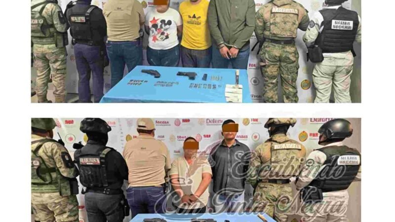 REVIENTAN CASA DE SEGURIDAD; DETIENEN A 5