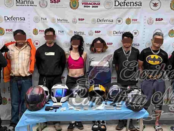 MEGA OPERATIVO DEJA SEIS DETENIDOS