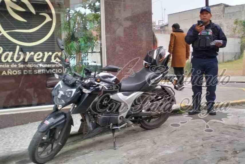 ROBAN MOTOCICLETA EN COSCOMATEPEC; LA RECUPERA LA POLICÍA
