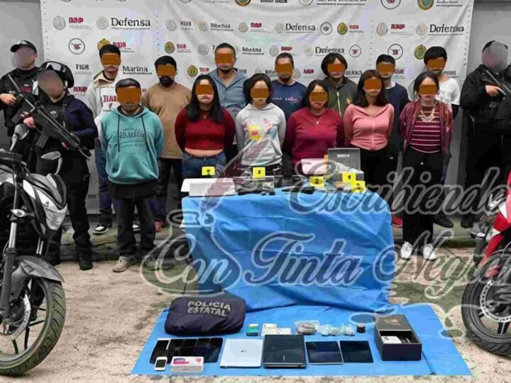 REVIENTAN CASA DE SEGURIDAD; CAPTURAN A 13