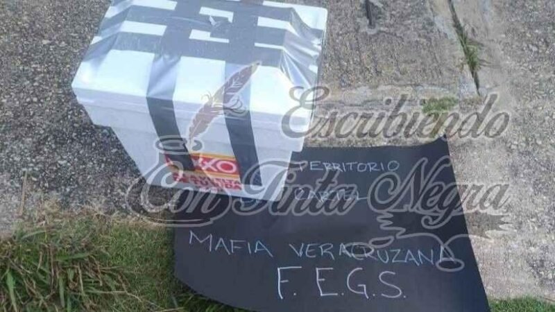 DEJAN HIELERAS CON RESTOS HUMANOS