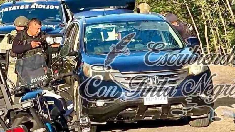 PERSECUSIÓN Y BALACERA; HAY UN MUERTO