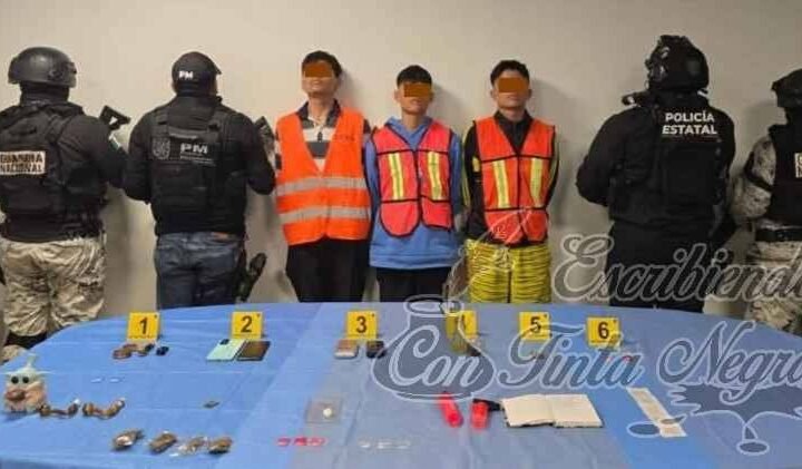 REVIENTAN CASA DE SEGURIDAD EN ORIZABA; DETIENEN A 3