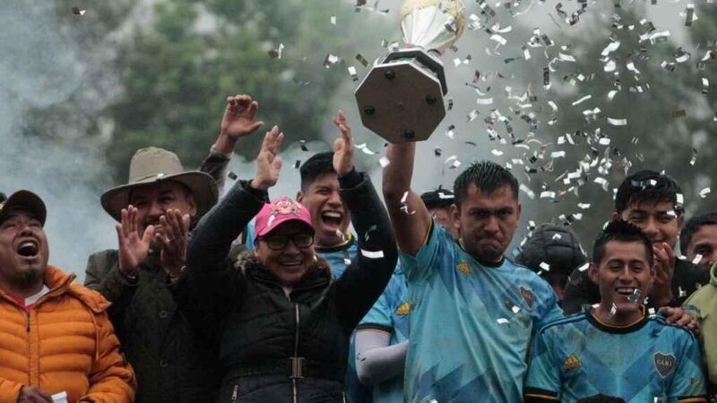 BARRIO SAN JUAN, CAMPEÓN DE LIGA MUNICIPAL DE FÚTBOL DE CHOCAMÁN