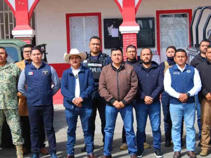 FORTALECEN TRABAJO INTERINSTITUCIONAL DE SEGURIDAD EN CALCAHUALCO