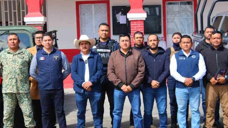 FORTALECEN TRABAJO INTERINSTITUCIONAL DE SEGURIDAD EN CALCAHUALCO