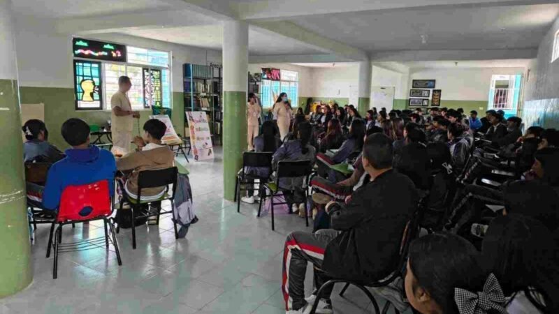 LLEVAN TALLER SOBRE AUTOESTIMA A ESCUELAS DE TOTUTLA