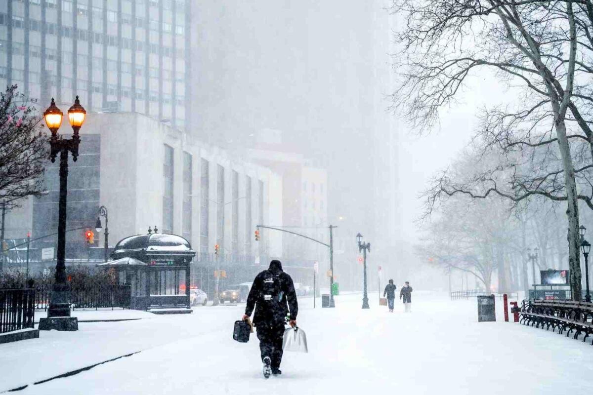 NUEVA YORK SUMA 14 MUERTES POR OLA DE FRÍO EXTREMO