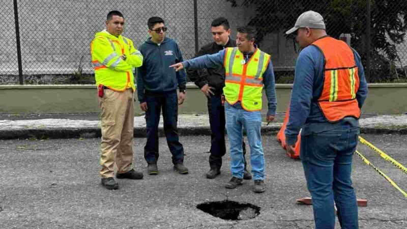 ATIENDEN HUNDIMIENTO EN FORTÍN
