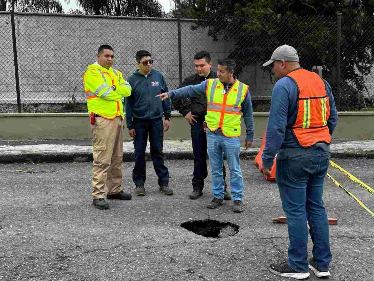 ATIENDEN HUNDIMIENTO EN FORTÍN