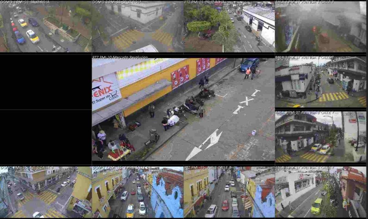 REACTIVAN ONCE VIDEOCÁMARAS DE VIGILANCIA