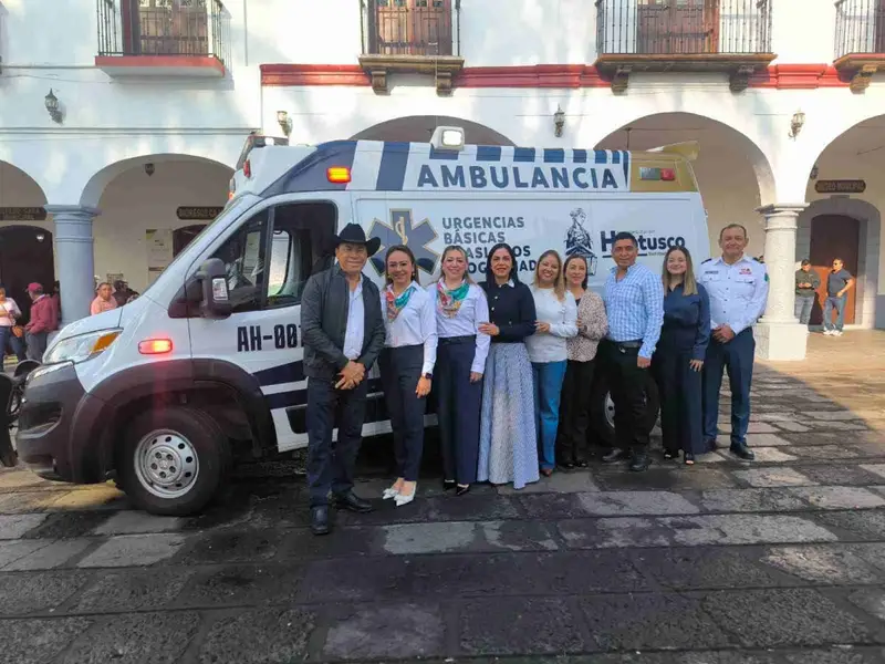 HUATUSCO ESTRENA AMBULANCIA