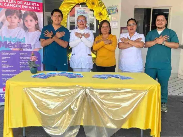REFUERZAN ACCIONES DE CONCIENTIZACIÓN SOBRE EL CÁNCER INFANTIL